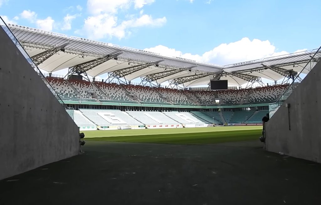Liga Mistrzów na stadionie Legii