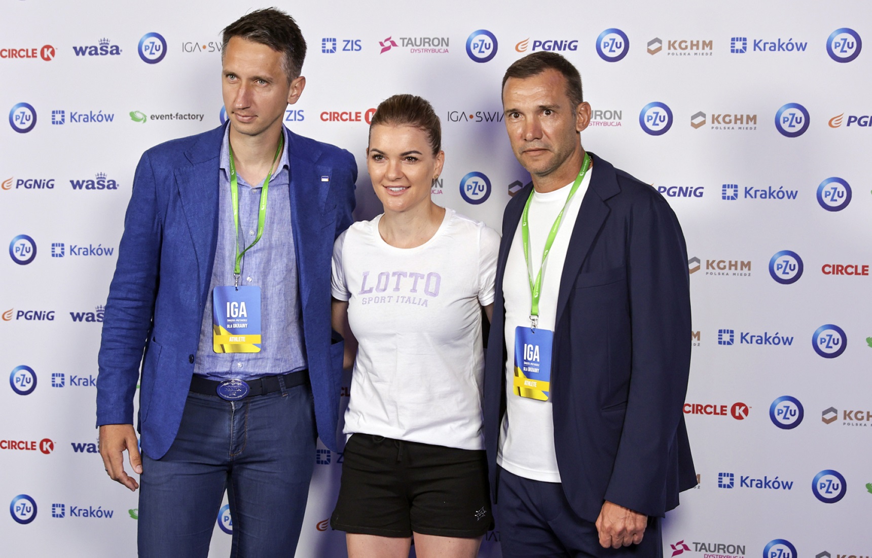 Iga Świątek i przyjaciele