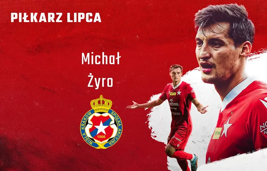 Michał Żyro piłkarzem lipca