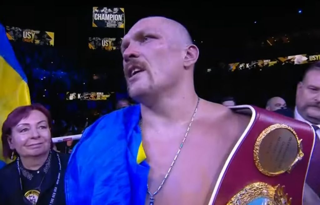 Ołeksandr Usyk lepszy od Joshuy