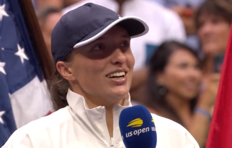 Świątek US Open 2022