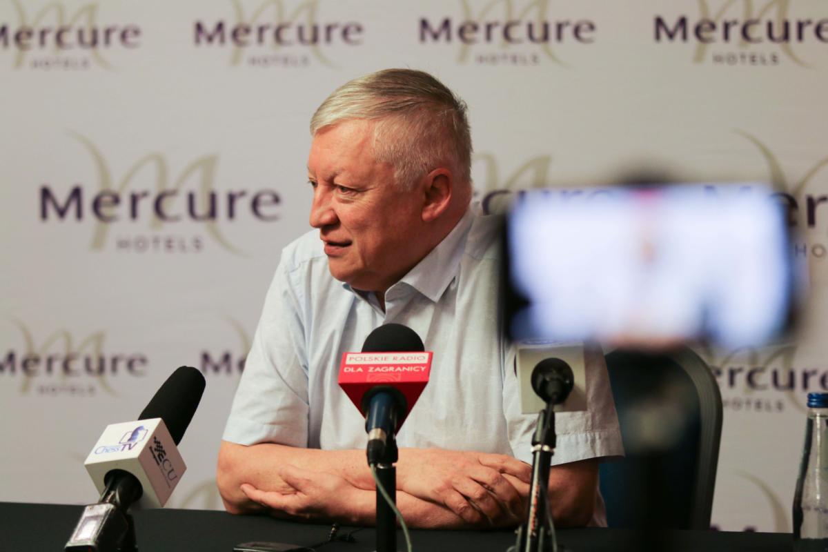 Anatolij Karpow w Warszawie