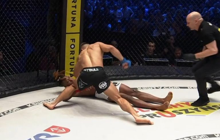 Artur Szczepaniak nokaut