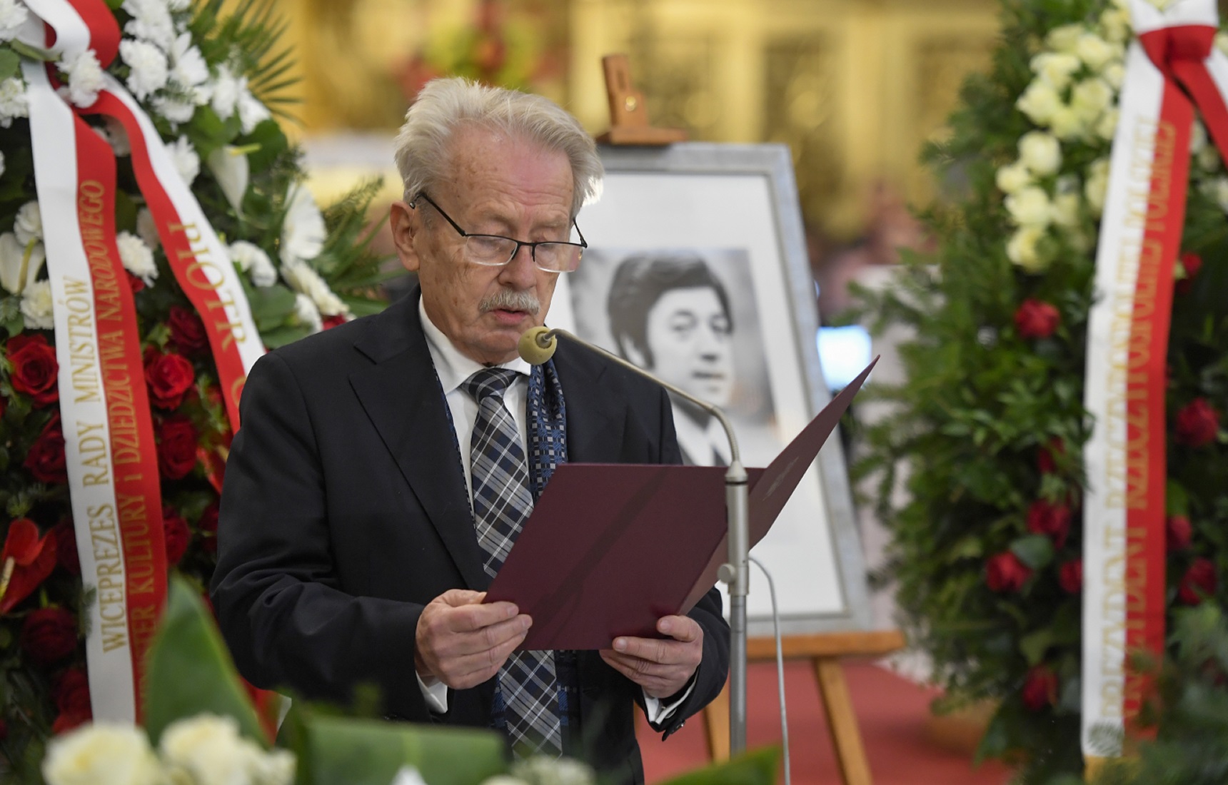 Pogrzeb Jerzego Połomskiego