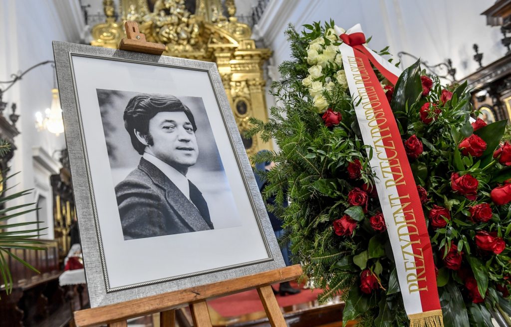 Pogrzeb Jerzego Połomskiego