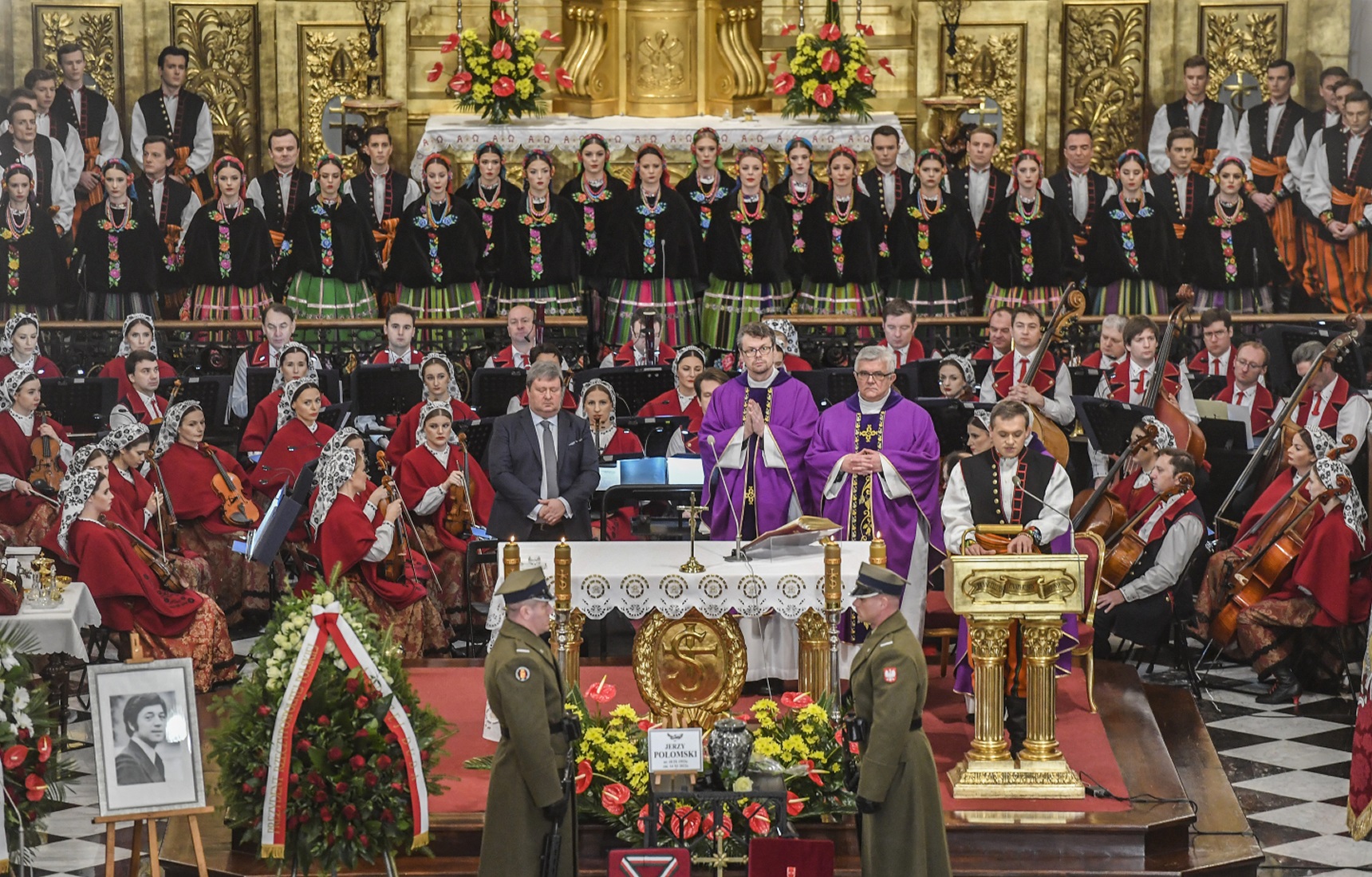 Pogrzeb Jerzego Połomskiego zdjęcia