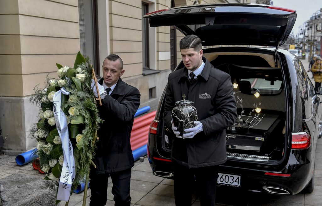 Pogrzeb Jerzego Połomskiego