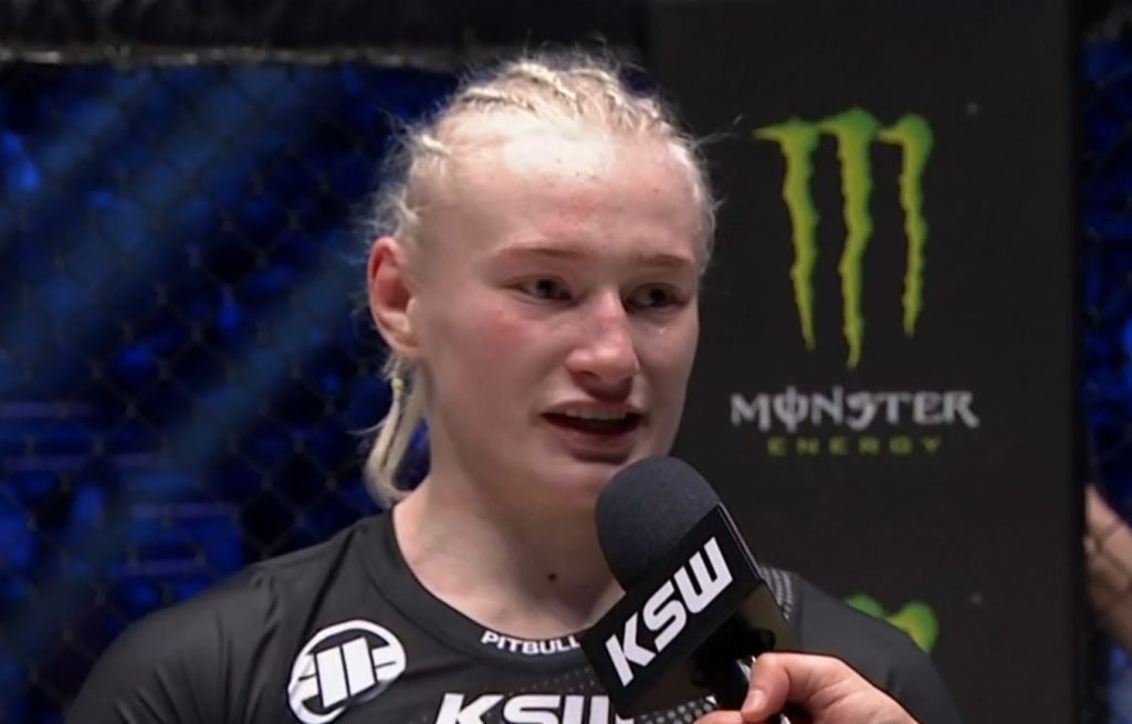 Wiktoria Czyżewska KSW 77