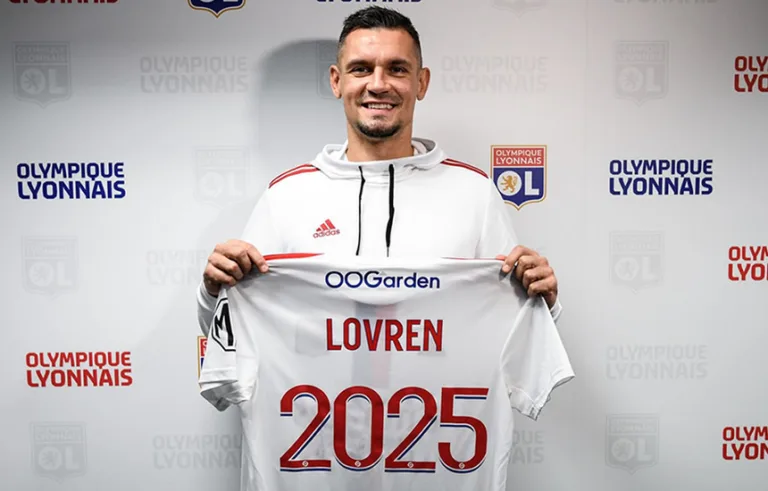 Dejan Lovren Olympique Lyon
