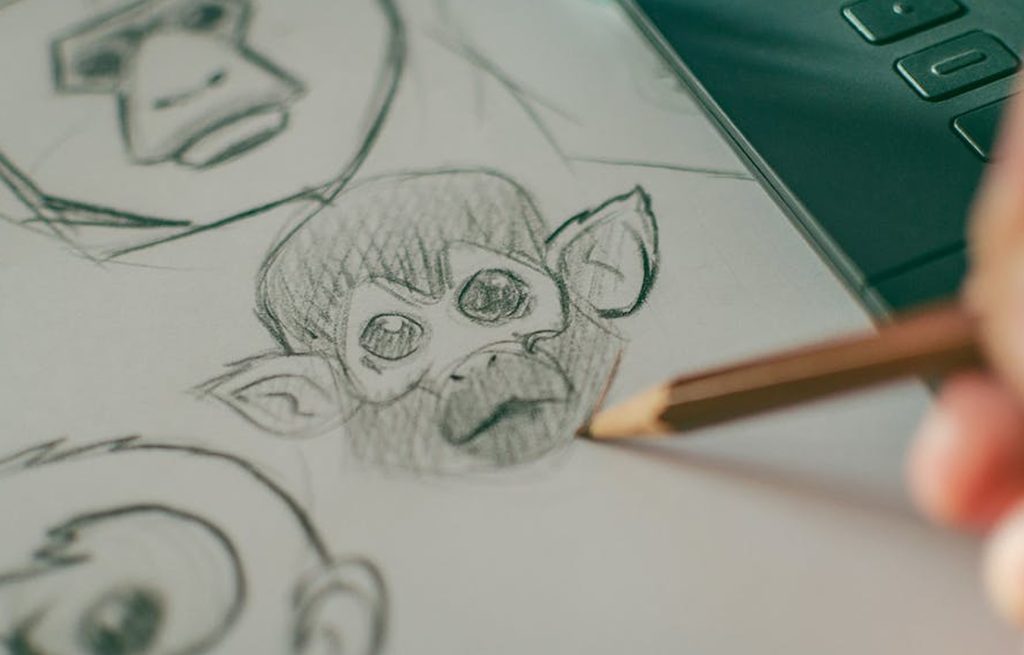 ołówki do nauki szkicowania