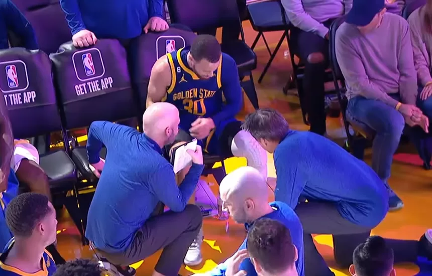 Stephen Curry kontuzja