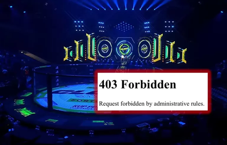 Problemy technicznie Clout MMA