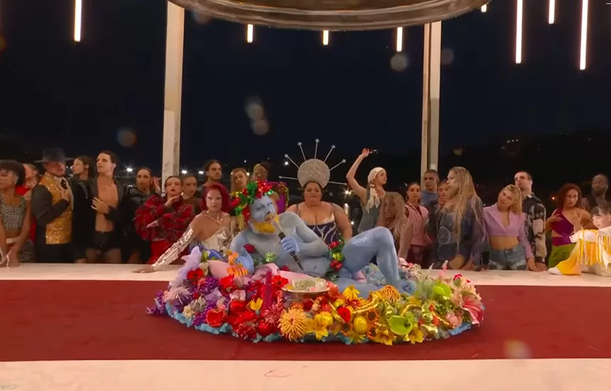 Ceremonia otwarcia igrzysk kościół