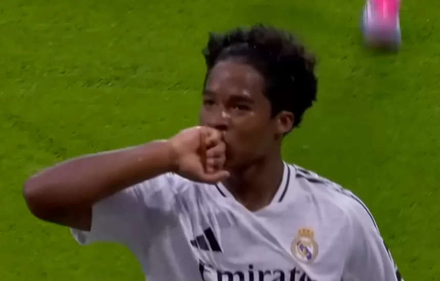 Endrick pierwszy gol