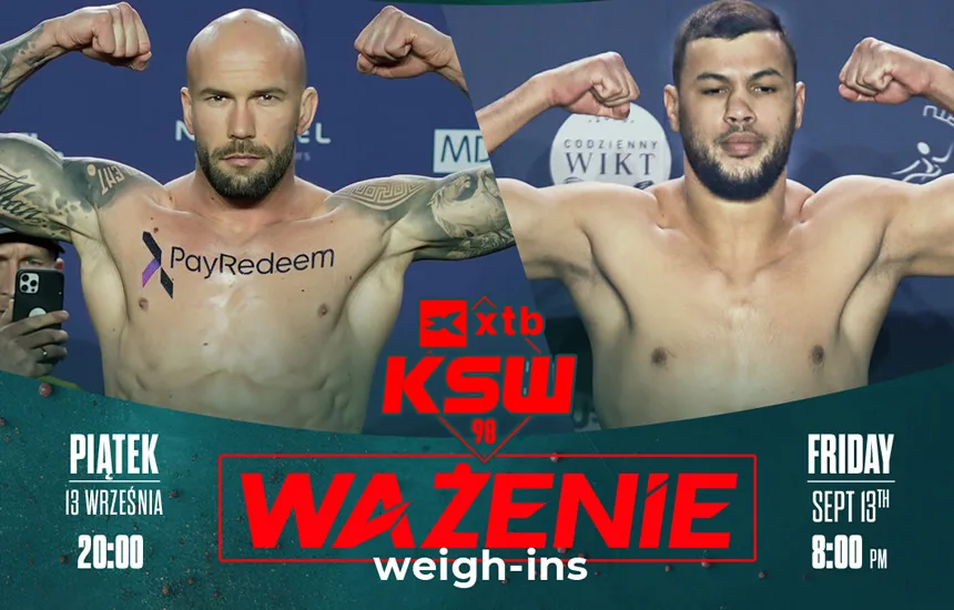 XTB KSW 98 strefa fana