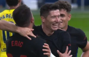 Villarreal FC Barcelona Robert Lewandowski