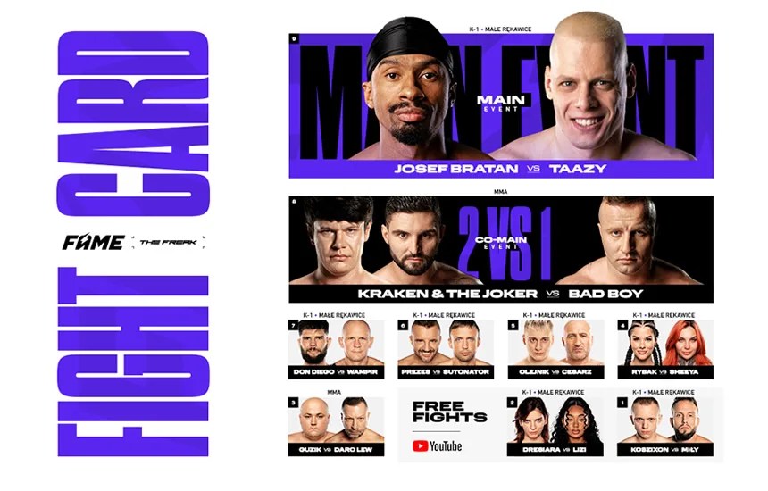 FAME The Freak karta walk