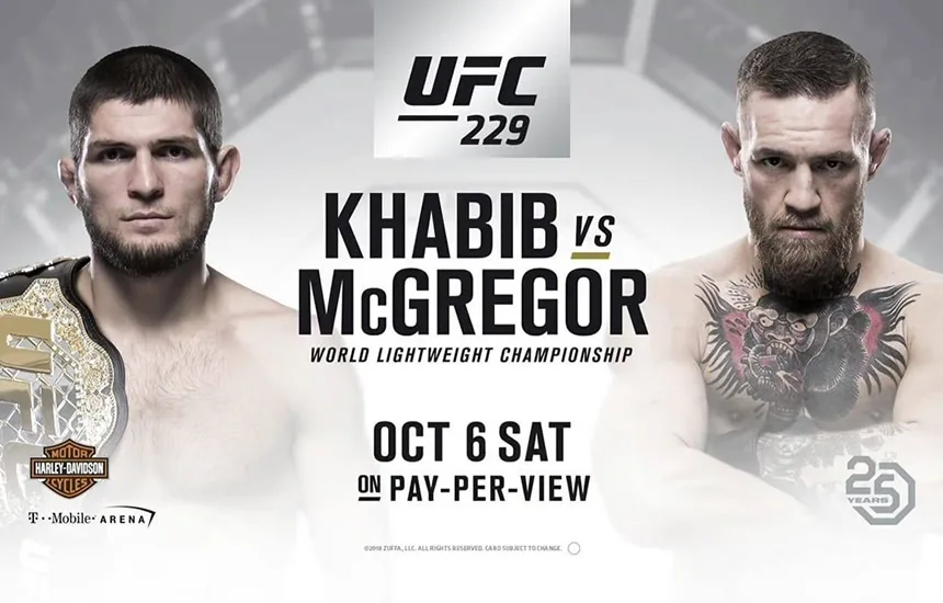 Khabib Nurmagomedov Conor McGregor UFC 229
