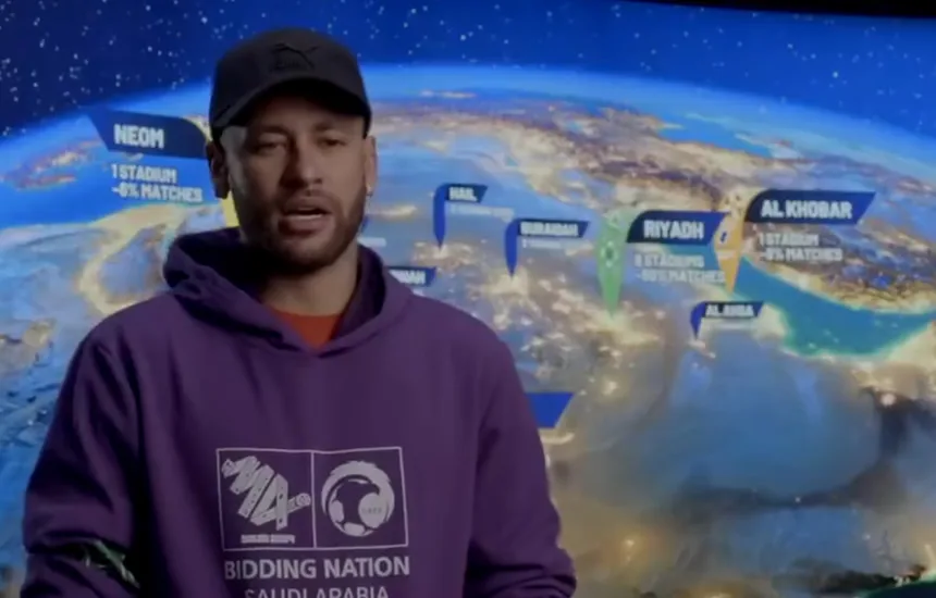 Neymar mundial Arabia Saudyjska