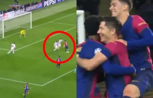 FC Barcelona Brest gole