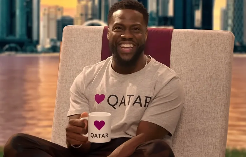 Kevin Hart Qatar Airways
