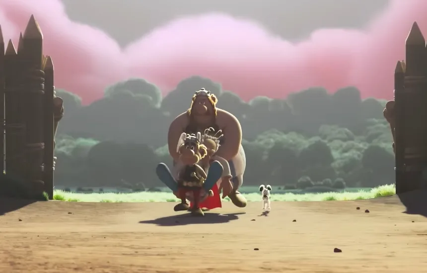 Asteriks i Obeliks Walka wodzów premiera