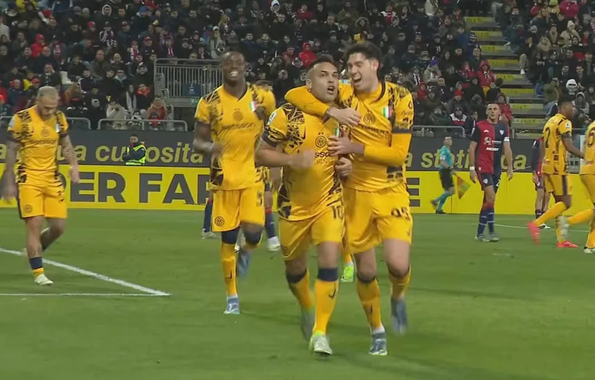 Inter Mediolan Cagliari 3 0