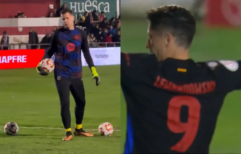 Wojciech Szczęsny debiut FC Barcelona