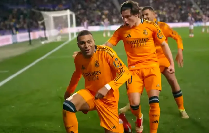 Kylian Mbappé hat trick