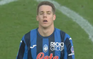 Niezadowolony piłkarz Atalanty, która remisuje z Cagliari Calcio w meczu 25. kolejki Serie A