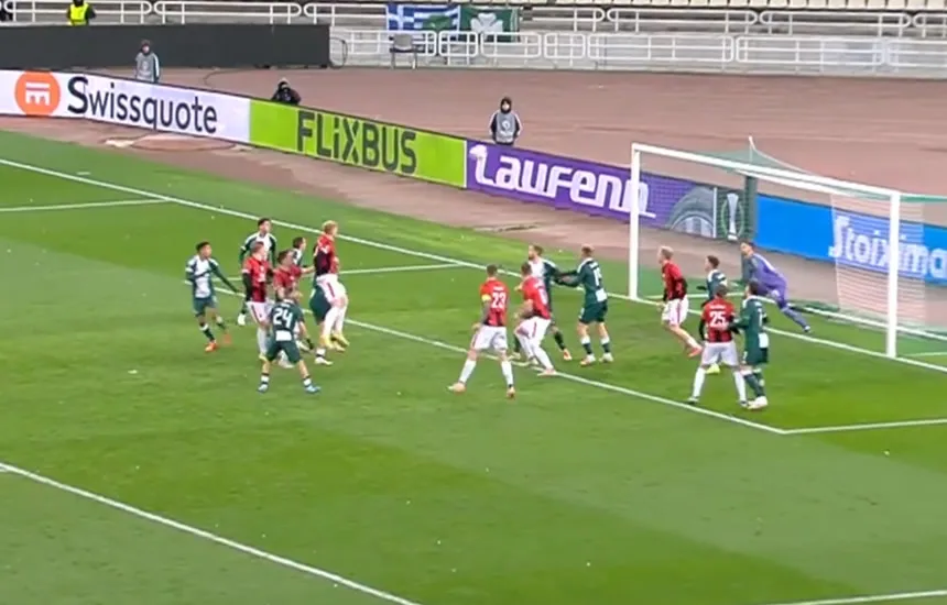 Bartłomiej Drągowski zachował czyste konto w meczu Panathinaikos - Víkingur