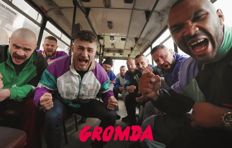 Kadr z wideo promującego nadchodzącą galę GROMDA 20 na której wystąpi Rambo