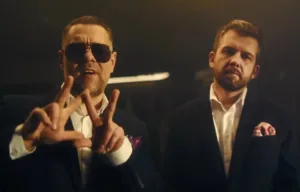 Tede i Sir Mich pozują w nowym teledysku Szklany Dach - F150.