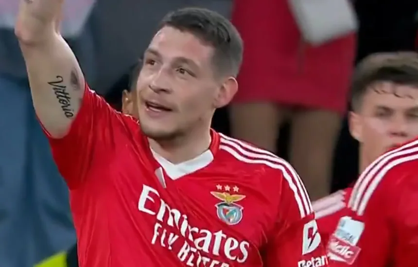 Andrea Belotti strzelił debiutanckiego gola w barwach SL Benfica!