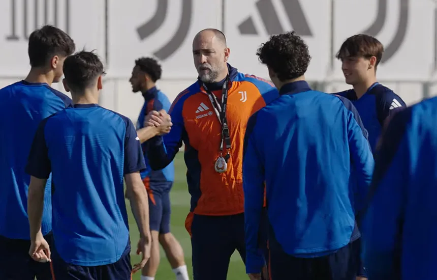 Igor Tudor po pierwszym treningu w Juventusie