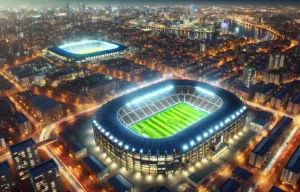 Trening piłkarski na zewnątrz