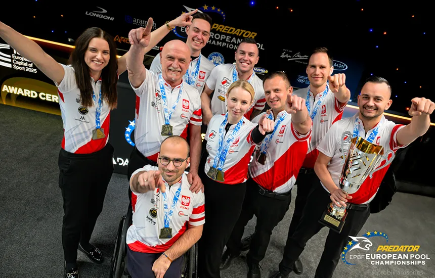 20250410_bilard Mistrzostwa Europy w bilardzie 2025 - wyniki Polaków