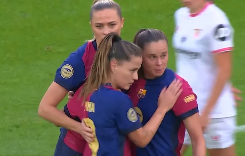 FC Barcelona - Sevilla: Ewa Pajor z dwoma golami
