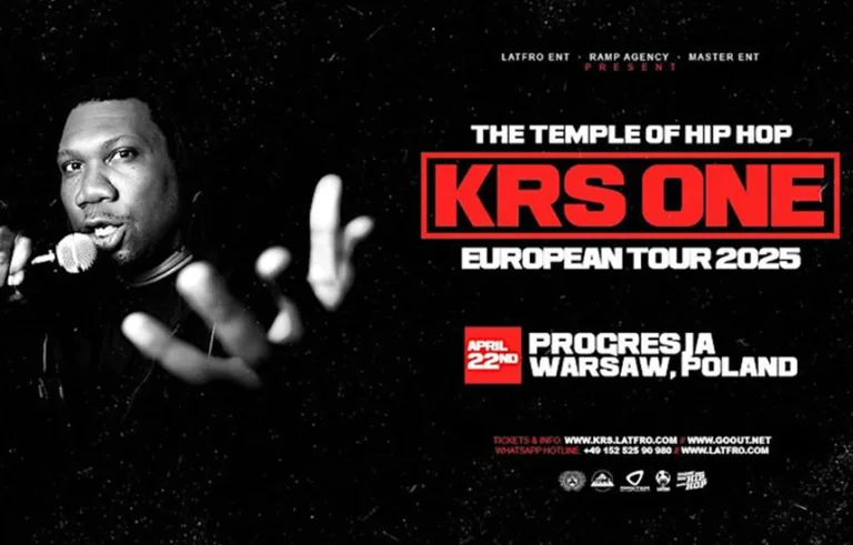 KRS-One - Warszawa miejscem koncertu rapera z USA