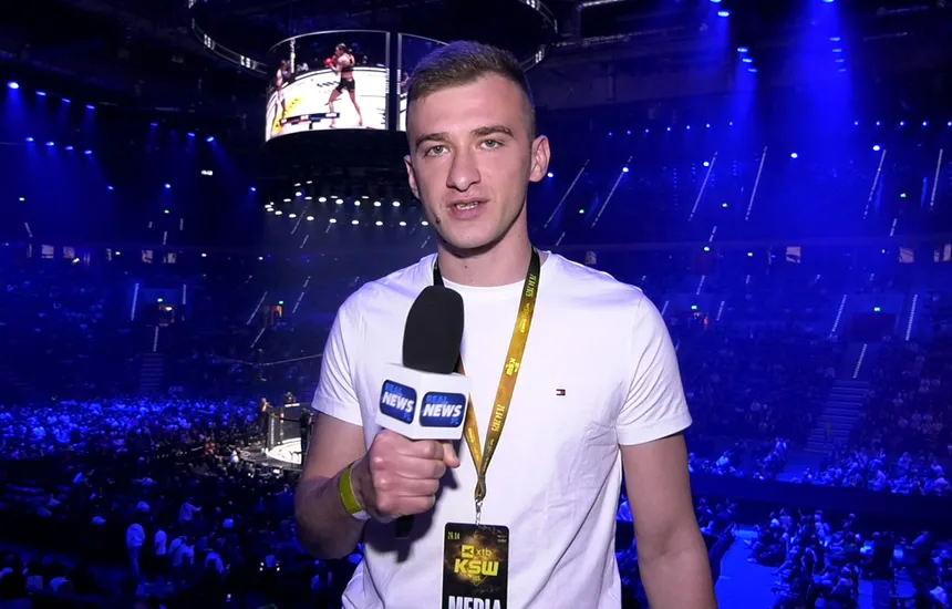 siostra Artura Szpilki na gali KSW 105