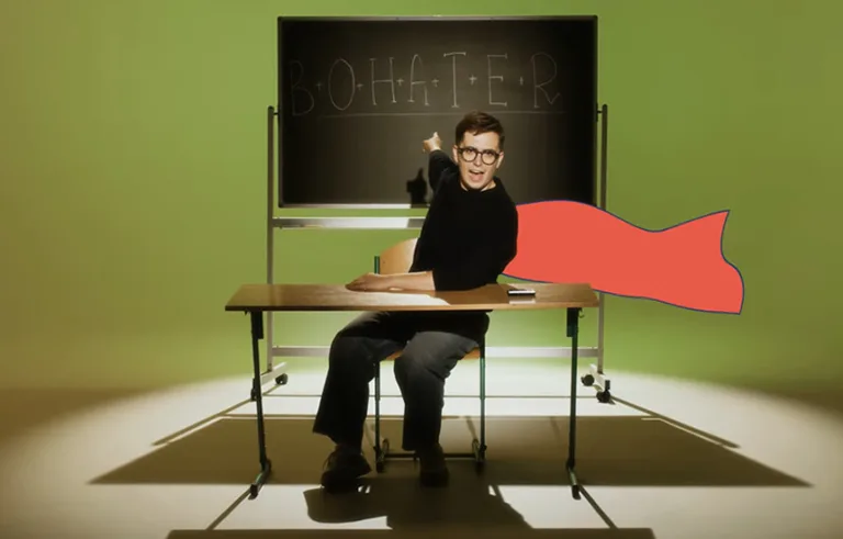 Kacper Zembrzucki w kampanii Dziecko Się Liczy