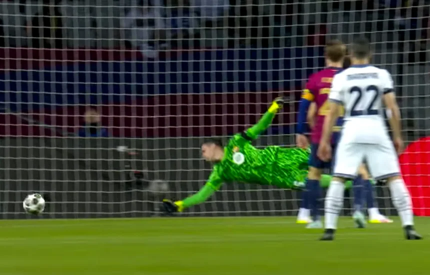 Szczęsny źle, Barcelona remisuje z Interem