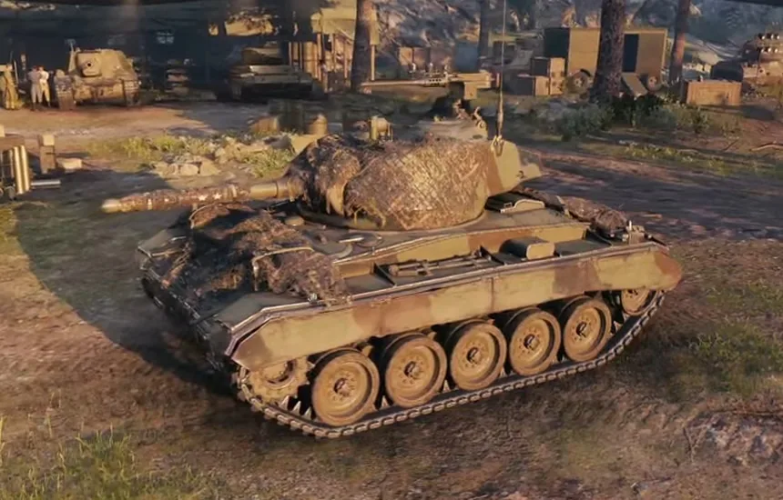 Chaffee Camouflaged za darmo w World of Tanks