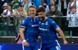 Legia Warszawa przegrała z Lechem Poznań w Ekstraklasie