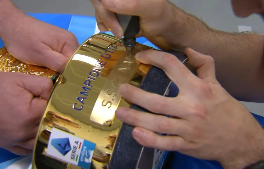 SSC Napoli zostało mistrzem Włoch