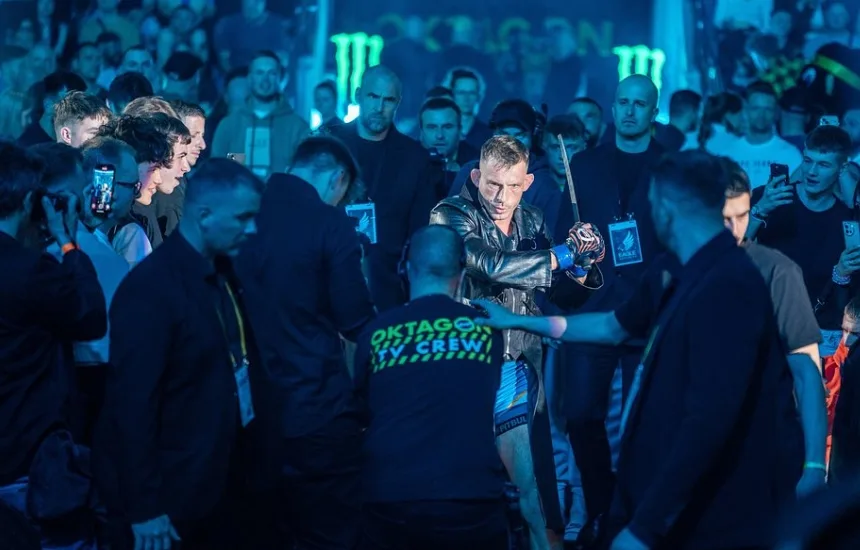 Krzysztof Jotko na gali Oktagon MMA