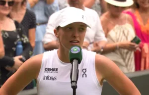 Iga Świątek i Samsonova - Wimbledon 2025