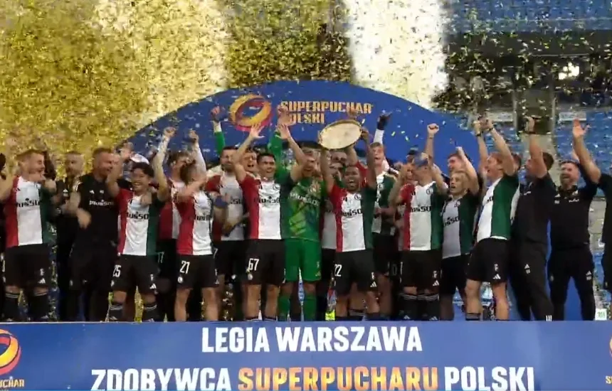 Legia Warszawa wygrała Superpuchar Polski 2025