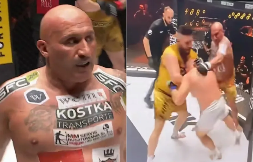 Marcin Najman wygrał na FAME 26