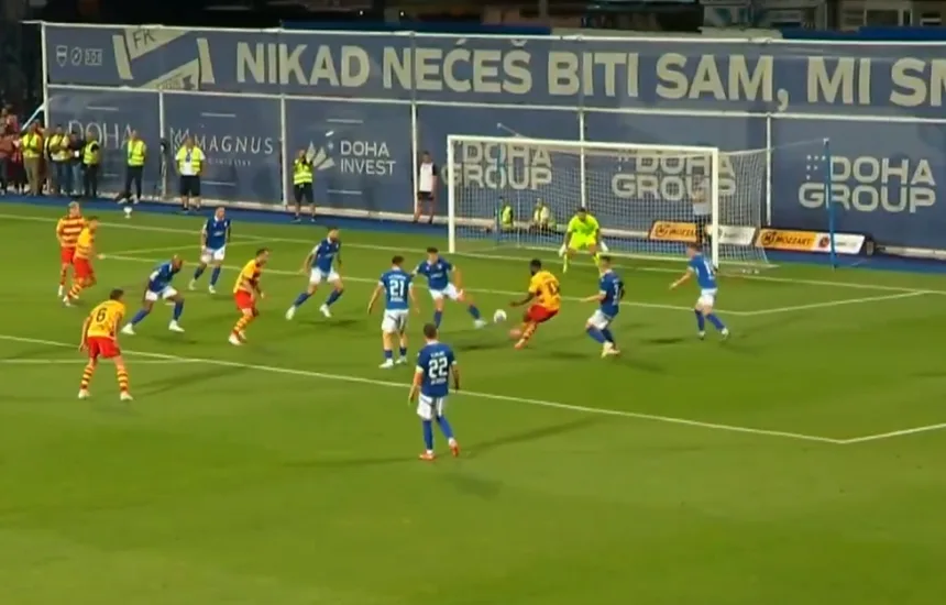 Jagiellonia wygrywa z Novi Pazar